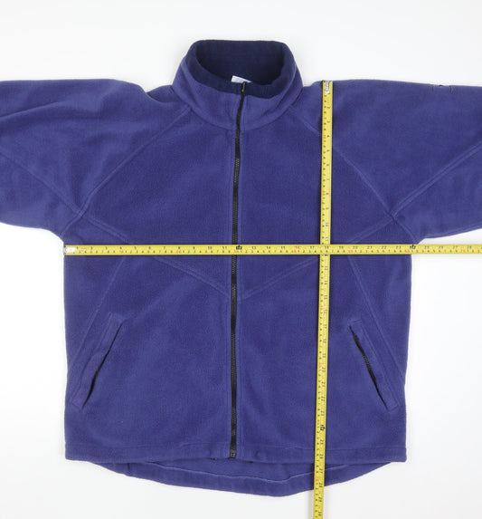 Mens UK Size L B-Casual Blue Full Zip Sweatshirt