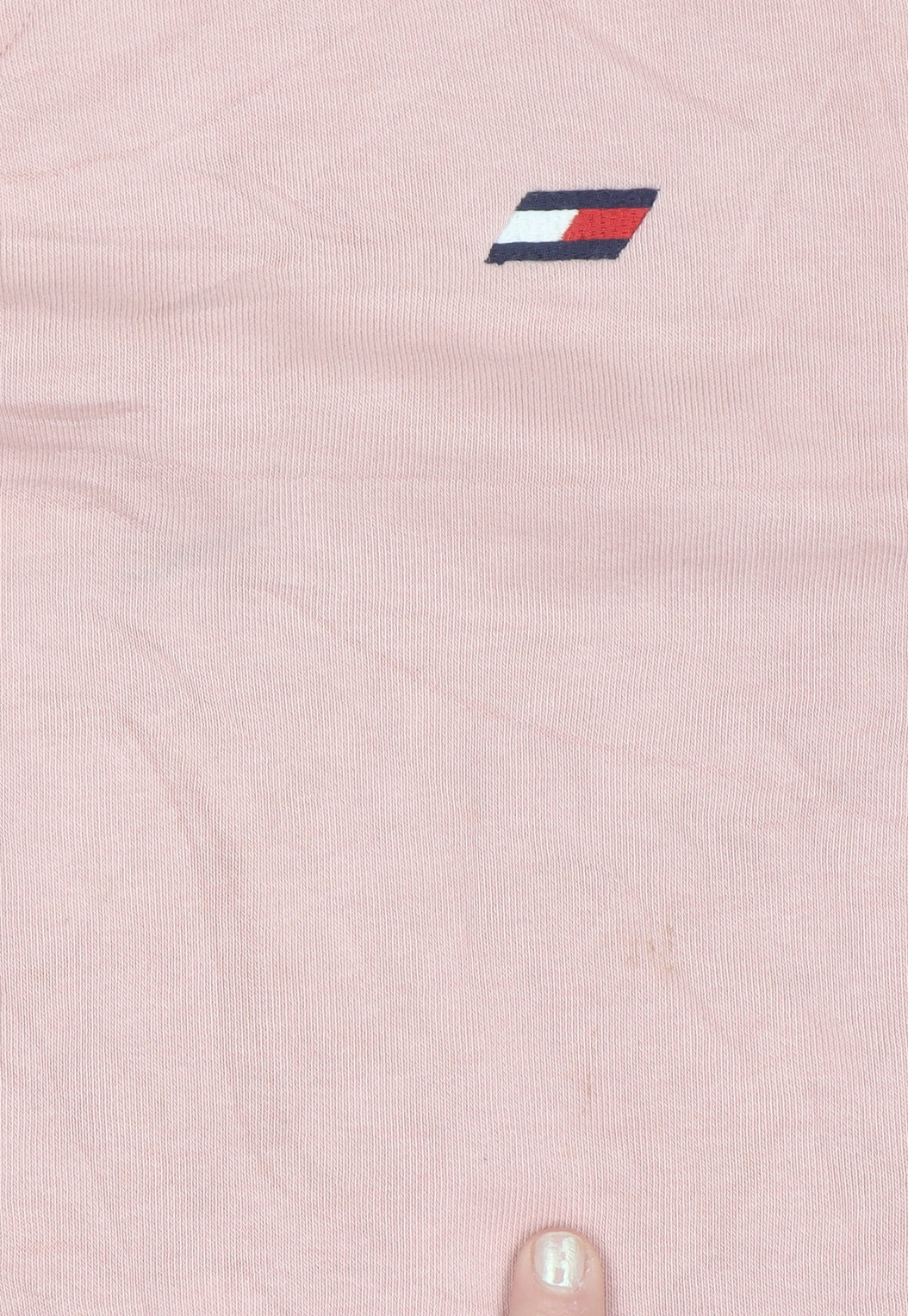 Womens UK Size L Tommy Hilfiger Pink Pullover Sweatshirt
