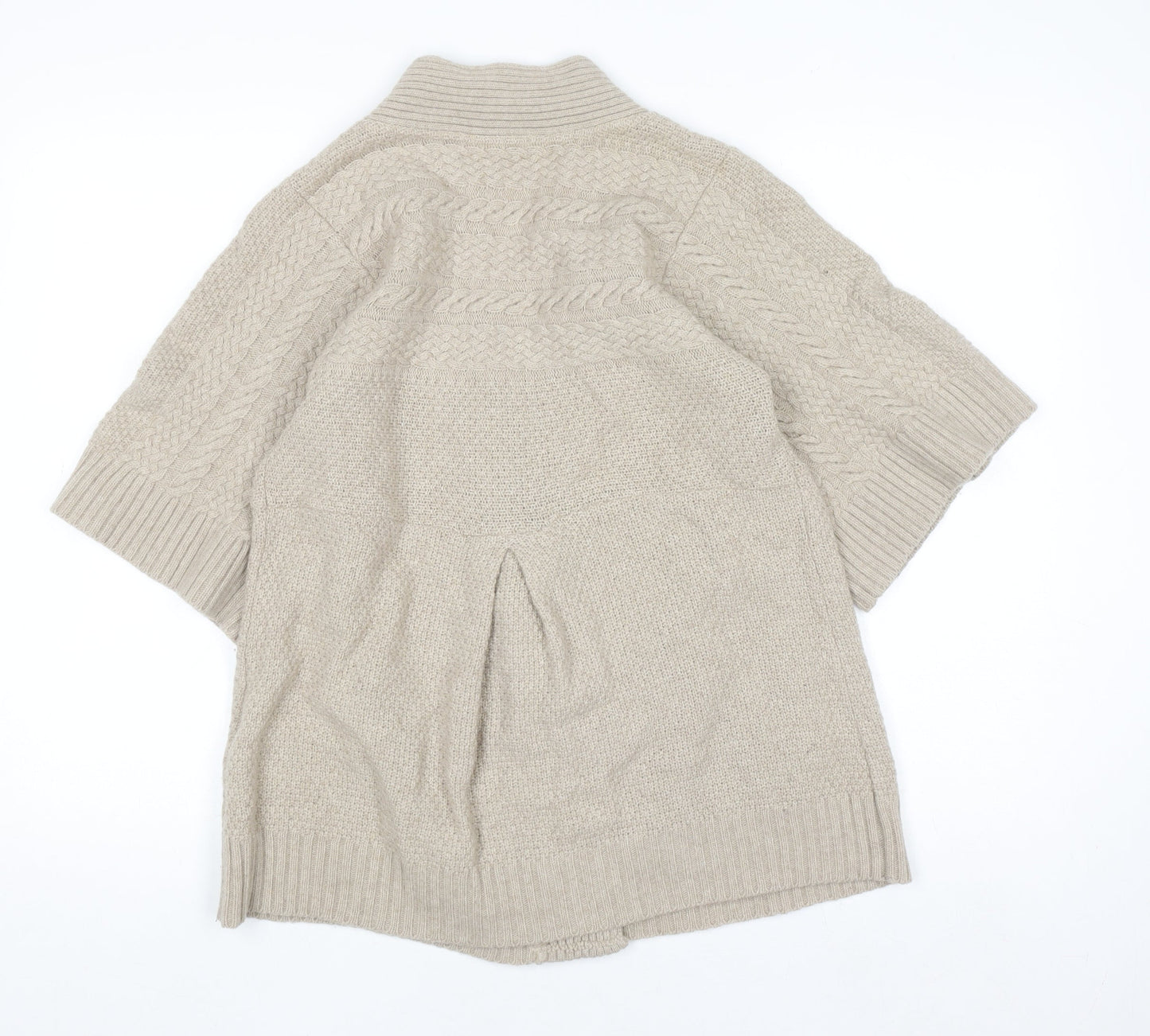 Womens UK Size S JoJo Maman Bébé Beige Cardigan Jumper