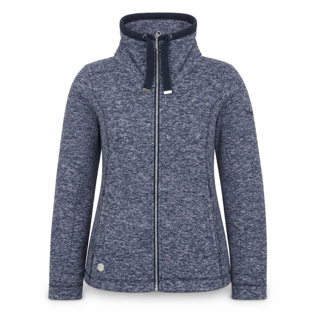 Womens UK Size 8 Regatta Blue Full Zip Hoodie