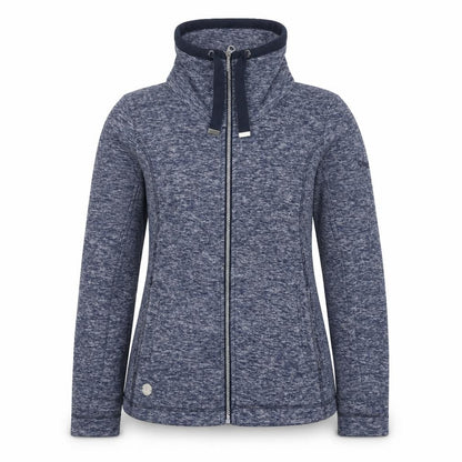 Womens UK Size 8 Regatta Blue Full Zip Hoodie