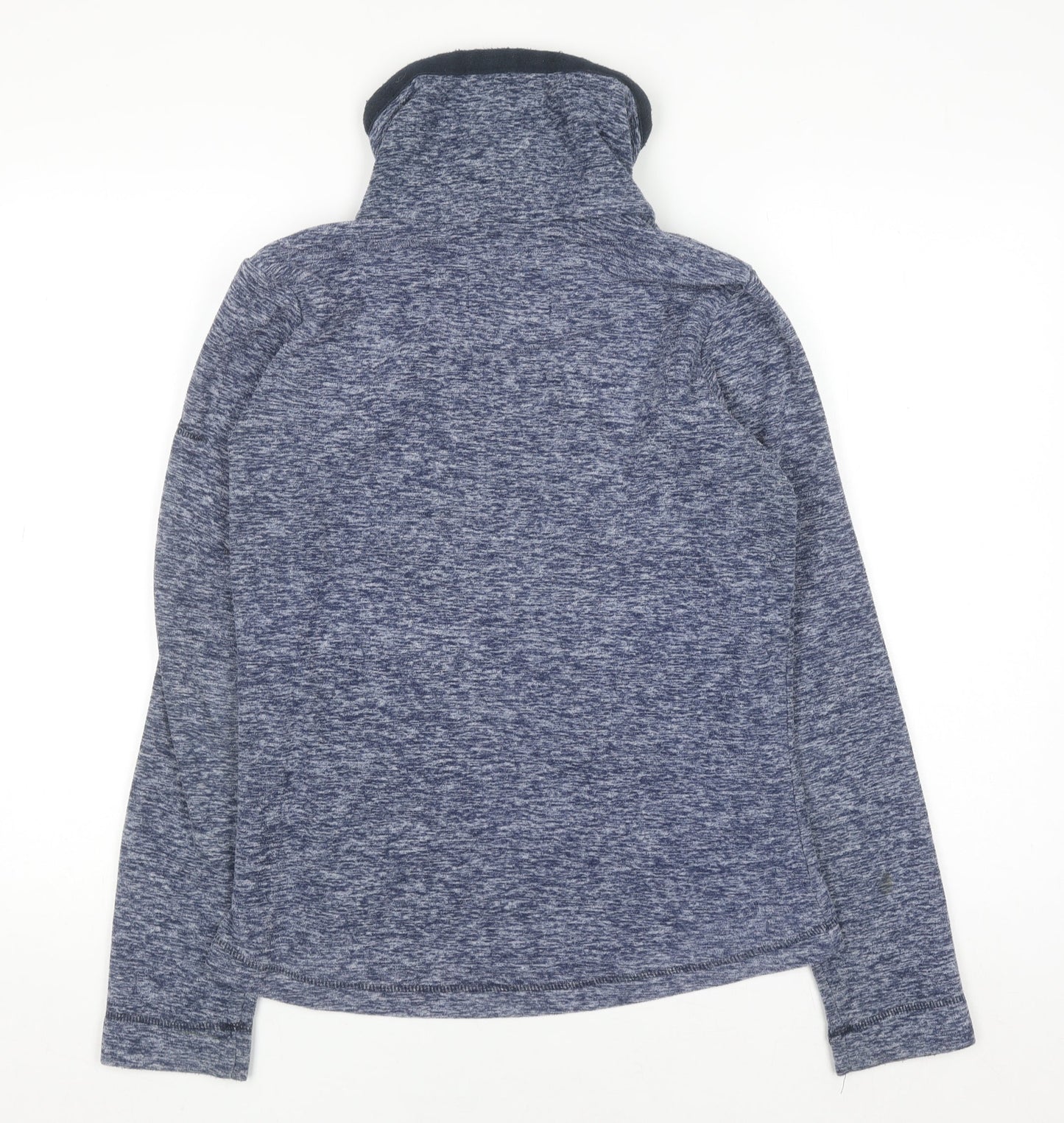 Womens UK Size 8 Regatta Blue Full Zip Hoodie
