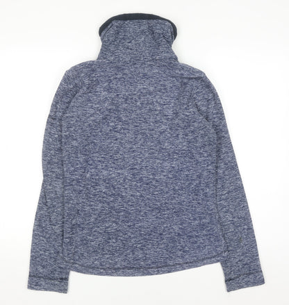 Womens UK Size 8 Regatta Blue Full Zip Hoodie