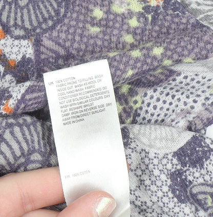 Womens UK Size 8 White Stuff Grey Cardigan Jumper