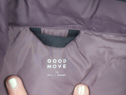 Womens UK Size 16 Marks and Spencer Purple Puffer Jacket