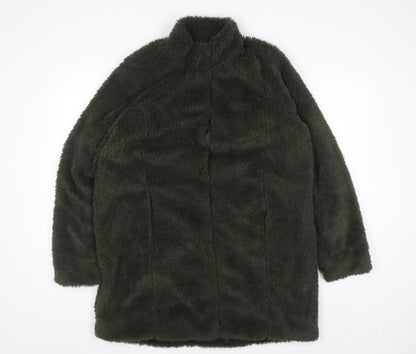 Womens UK Size L VERO MODA Green Puffer Jacket