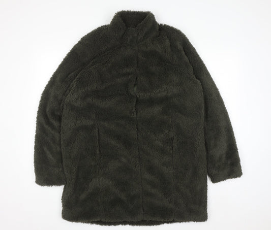 Womens UK Size L VERO MODA Green Puffer Jacket