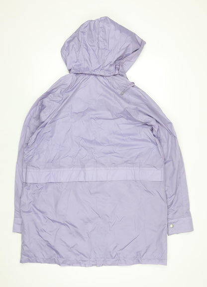 Womens UK Size L Dannimac Purple Rain Coat