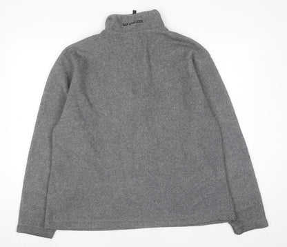 Mens UK Size L Gap Grey Henley Sweatshirt