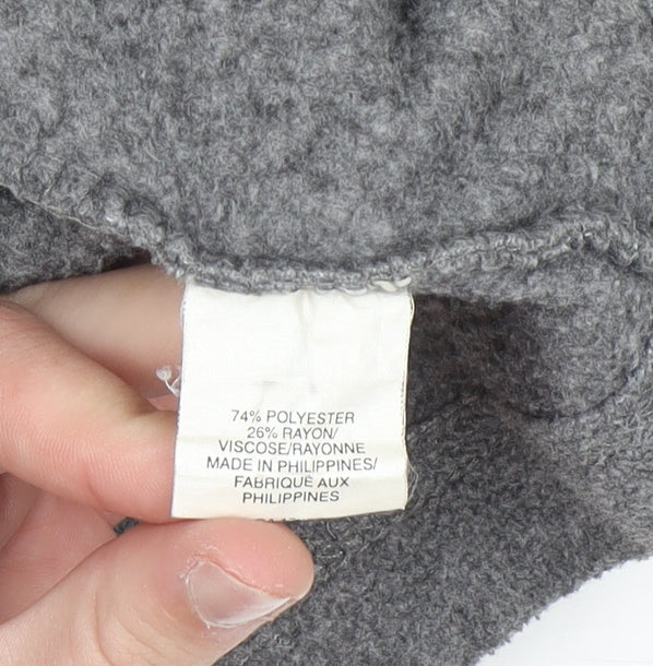 Mens UK Size L Gap Grey Henley Sweatshirt