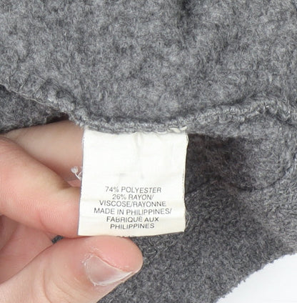 Mens UK Size L Gap Grey Henley Sweatshirt