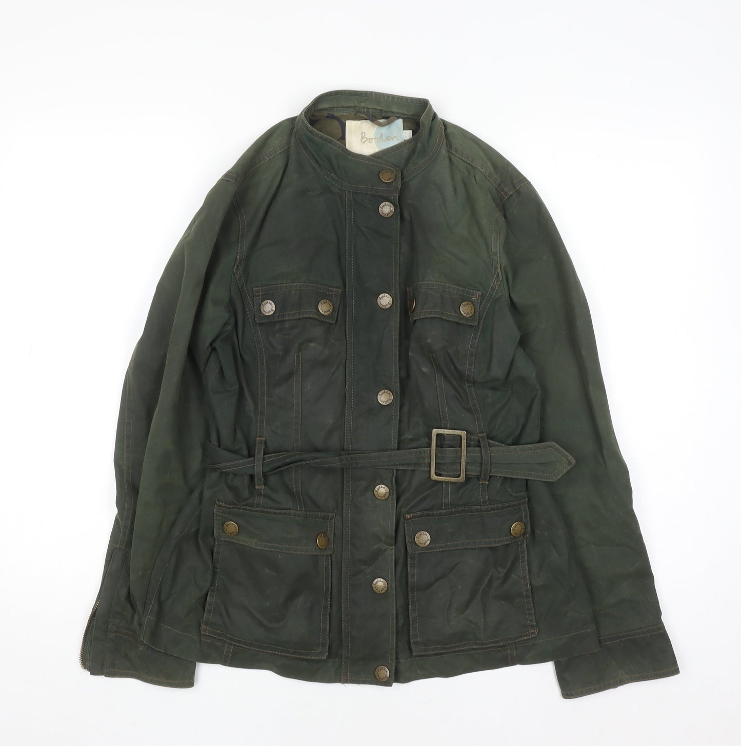 Womens UK Size 10 Boden Green Utility Jacket