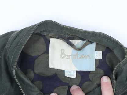 Womens UK Size 10 Boden Green Utility Jacket