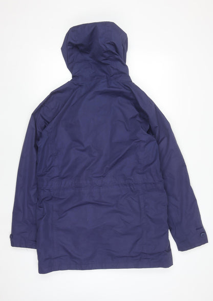Womens UK Size 12 Regatta Blue Rain Coat
