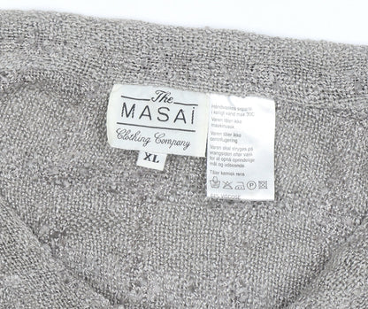 Womens UK Size XL Masai Grey Cardigan Jumper