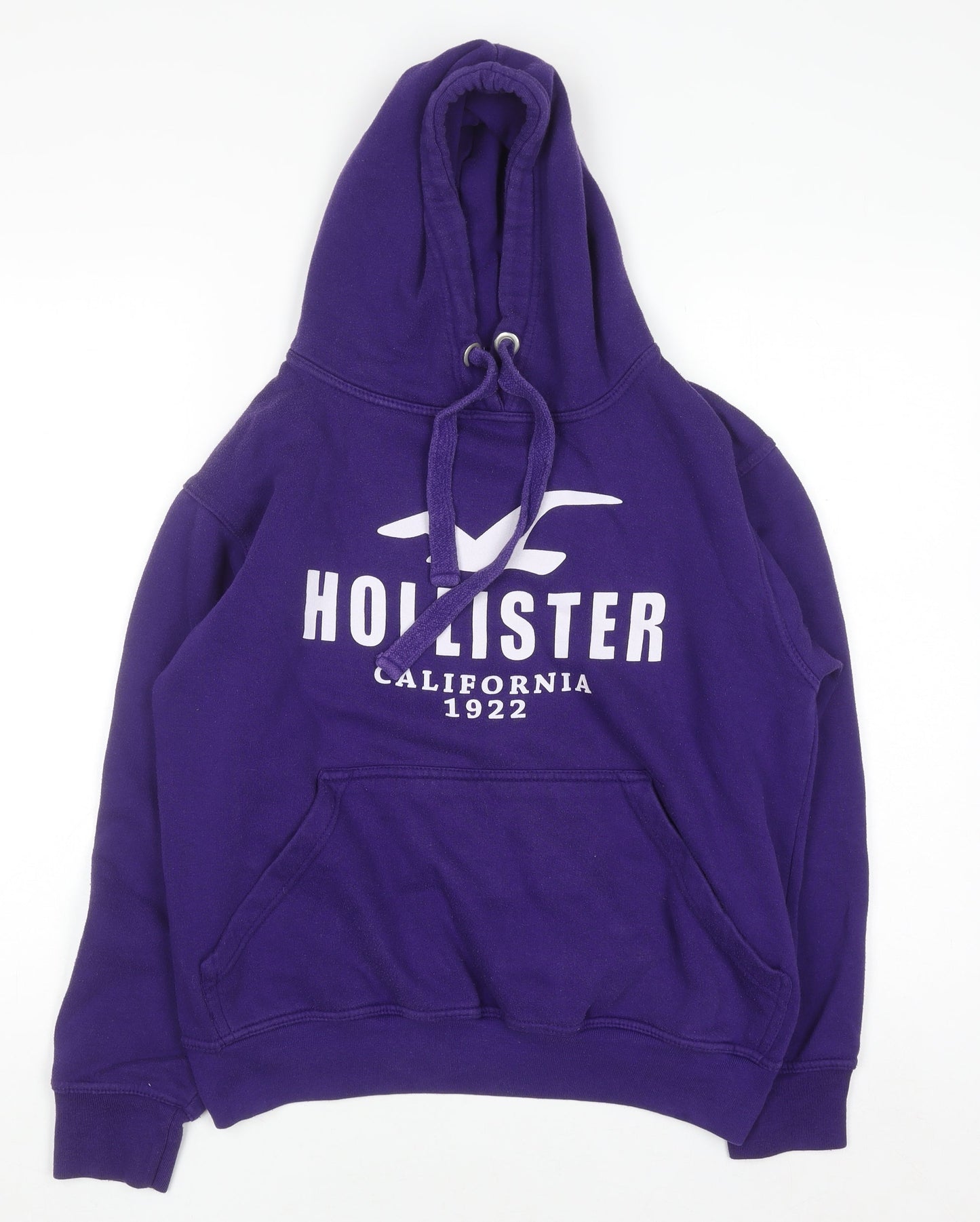 Womens UK Size M Hollister Purple Pullover Hoodie