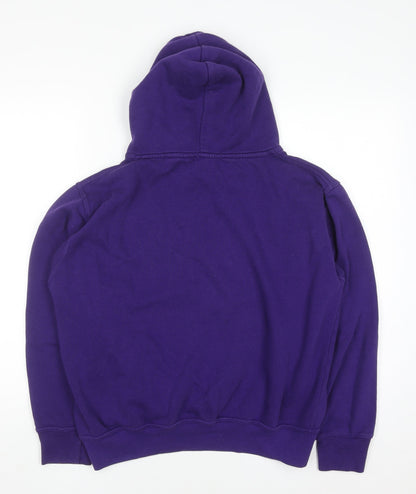 Womens UK Size M Hollister Purple Pullover Hoodie