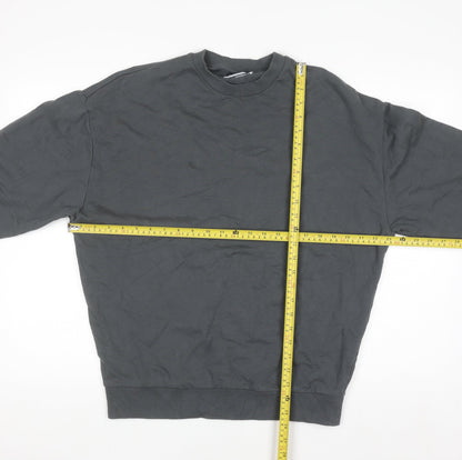 Mens UK Size XS ASOS Grey Pullover Sweatshirt
