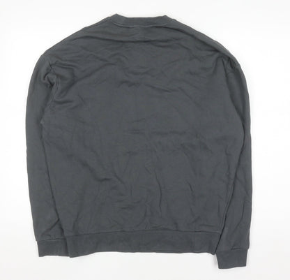 Mens UK Size XS ASOS Grey Pullover Sweatshirt