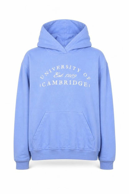 Womens UK Size S H&M Blue Pullover Hoodie