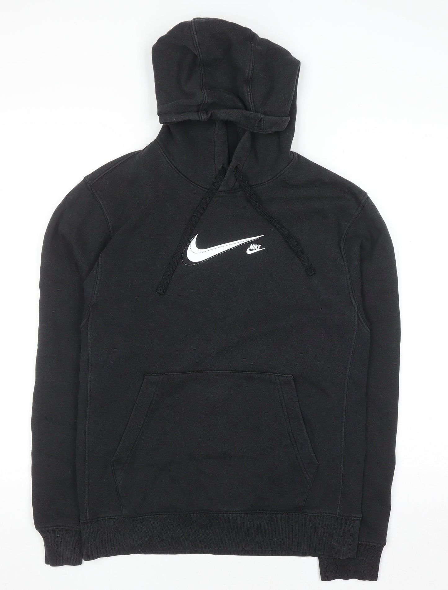 Mens UK Size XS Nike Black Pullover Hoodie