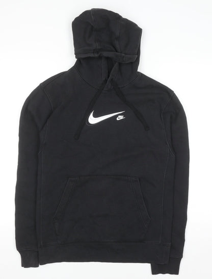 Mens UK Size XS Nike Black Pullover Hoodie