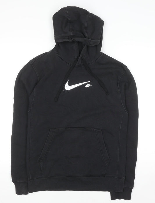 Mens UK Size XS Nike Black Pullover Hoodie