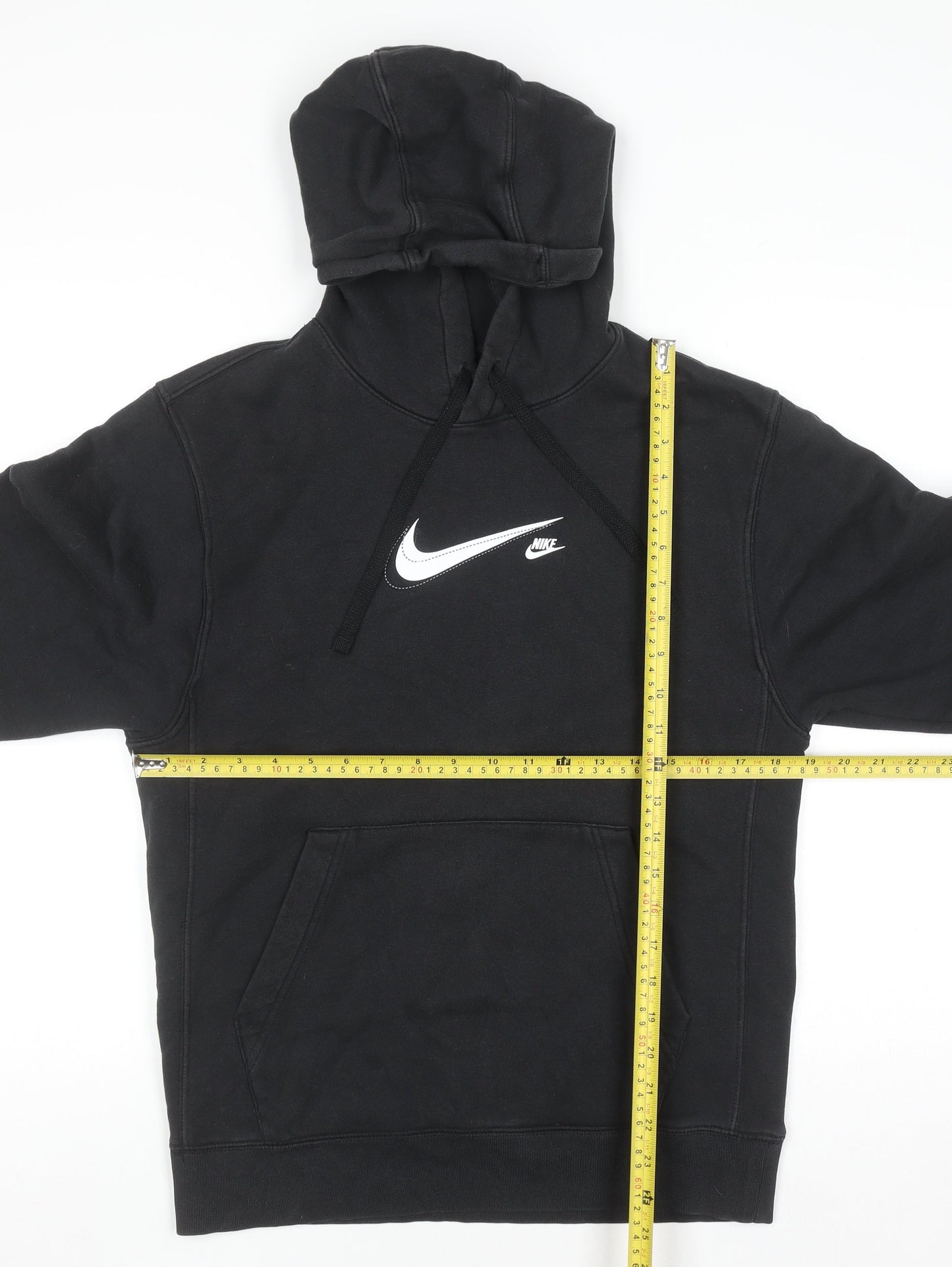 Mens UK Size XS Nike Black Pullover Hoodie