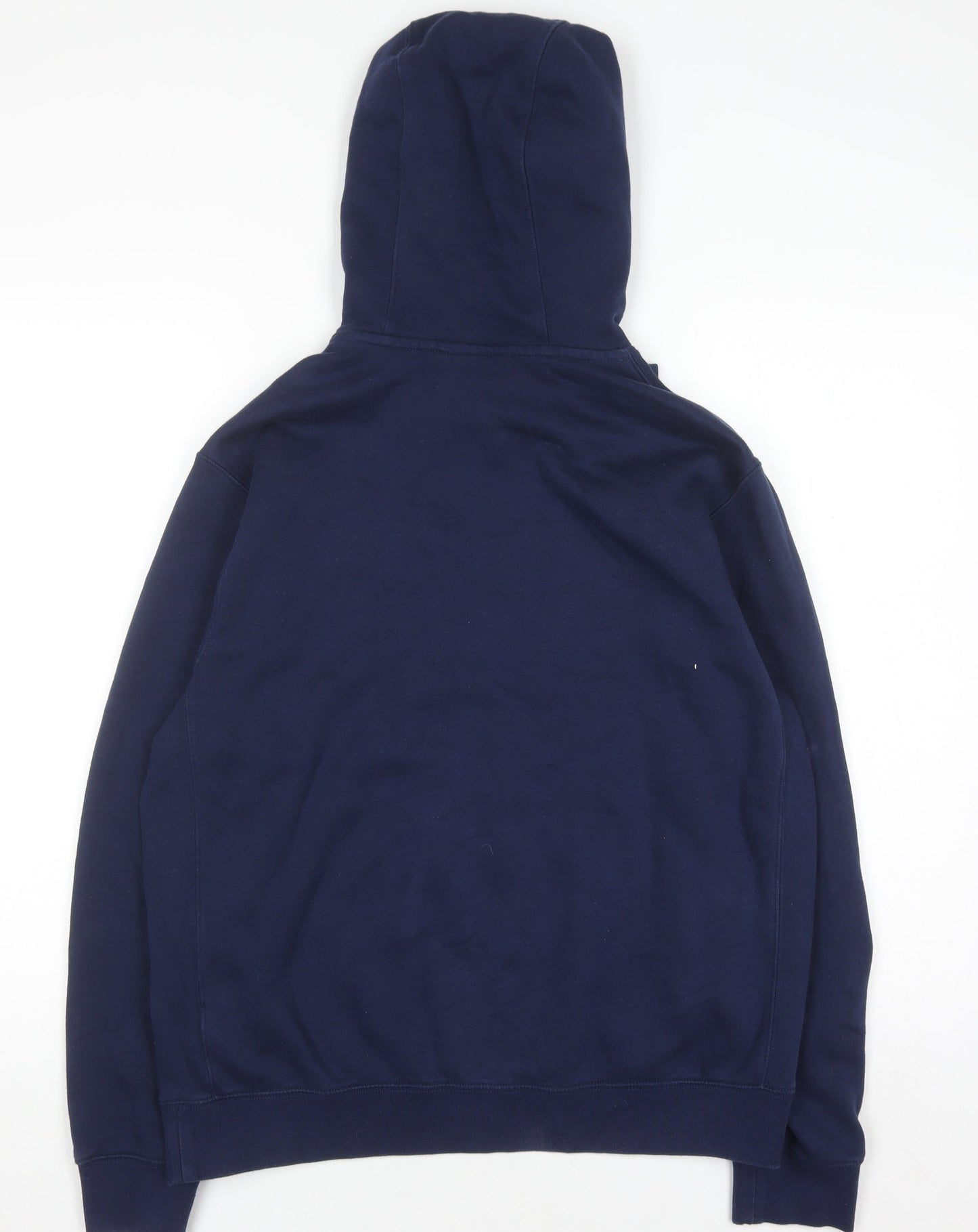 Mens UK Size M Nike Blue Pullover Hoodie