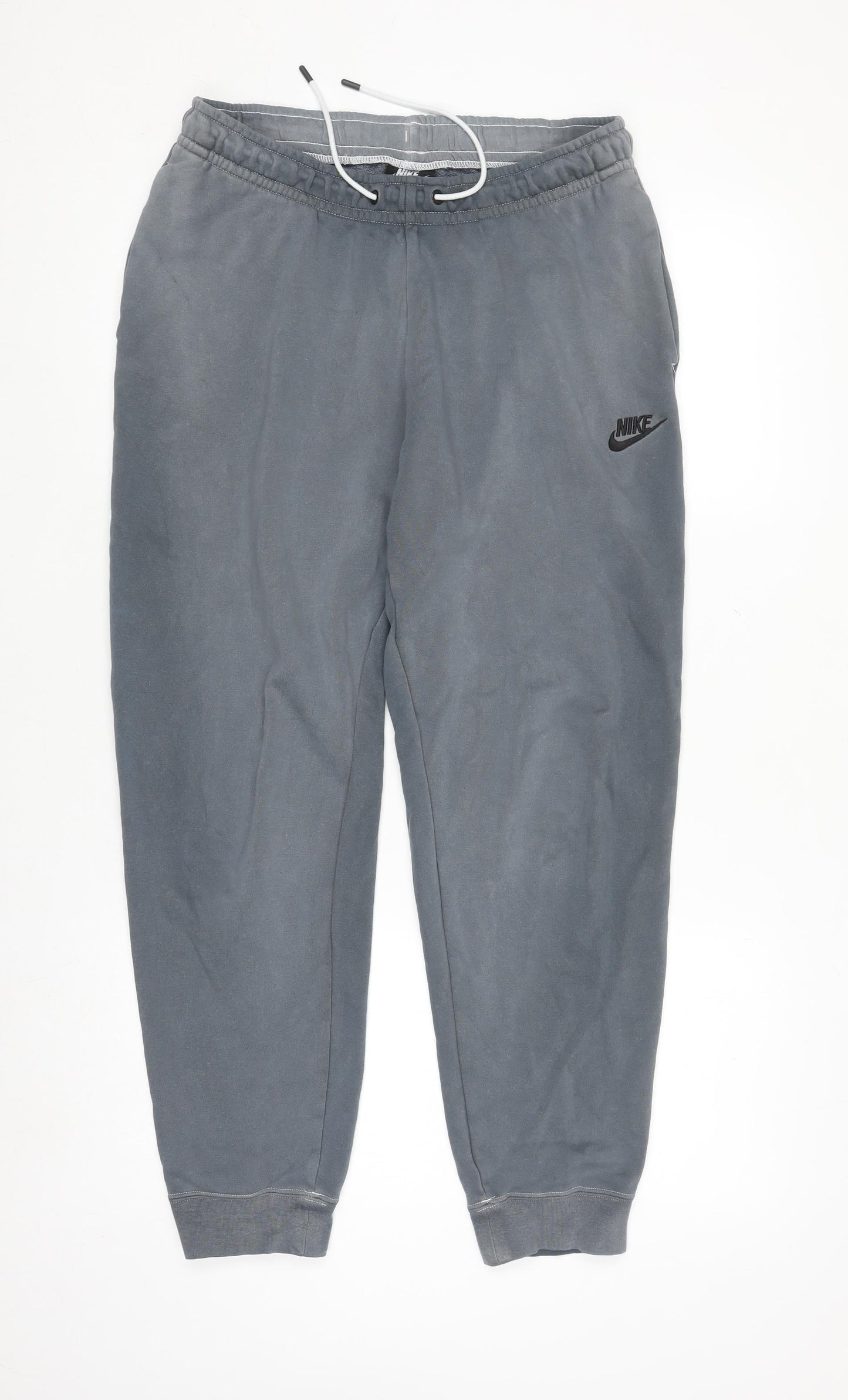 Mens UK Size M Nike Regular Fit Jogger Grey Trousers