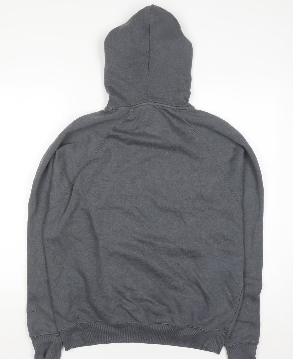 Mens UK Size S EKO Sustainable Essentials Grey Pullover Hoodie
