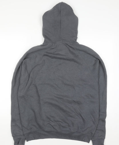 Mens UK Size S EKO Sustainable Essentials Grey Pullover Hoodie