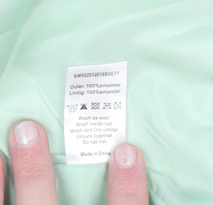 Womens UK Size M BM Green Basic Jacket