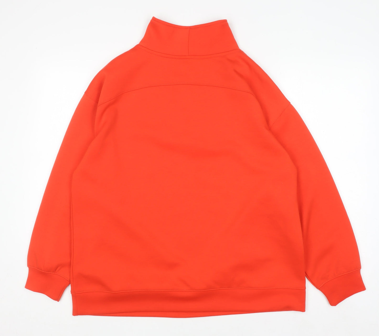 Womens UK Size 14 TU Orange Pullover Sweatshirt