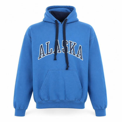 Mens UK Size S Arctic Circle Enterprises LLC Blue Pullover Hoodie