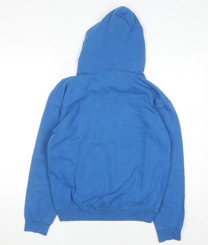 Mens UK Size S Arctic Circle Enterprises LLC Blue Pullover Hoodie