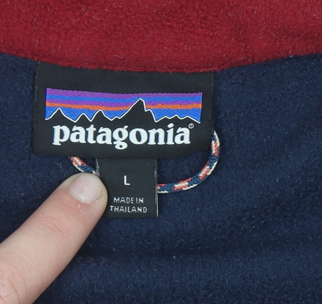 Mens UK Size L Patagonia Multicoloured Pullover Sweatshirt