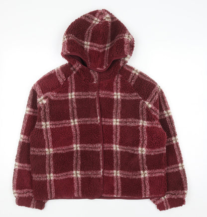 Girls UK Size 11-12 Years Marks and Spencer Red Puffer Jacket
