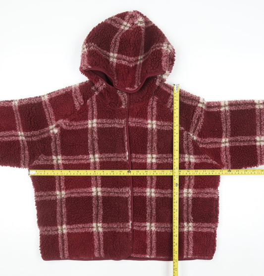 Girls UK Size 11-12 Years Marks and Spencer Red Puffer Jacket