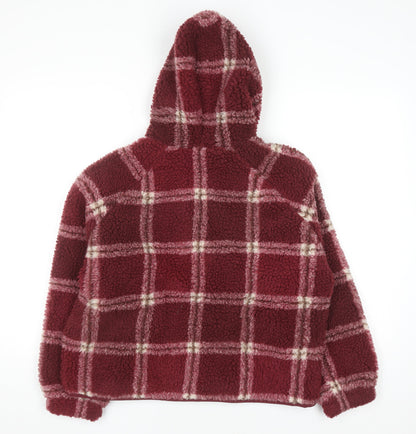 Girls UK Size 11-12 Years Marks and Spencer Red Puffer Jacket