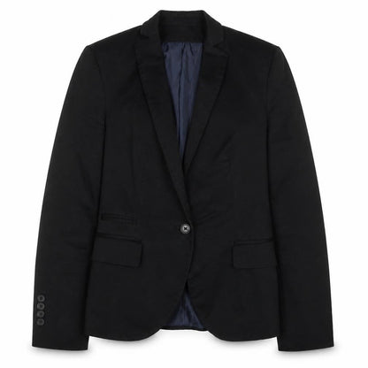 Womens UK Size XS Zara Regular Black Blazer