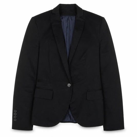 Womens UK Size XS Zara Regular Black Blazer