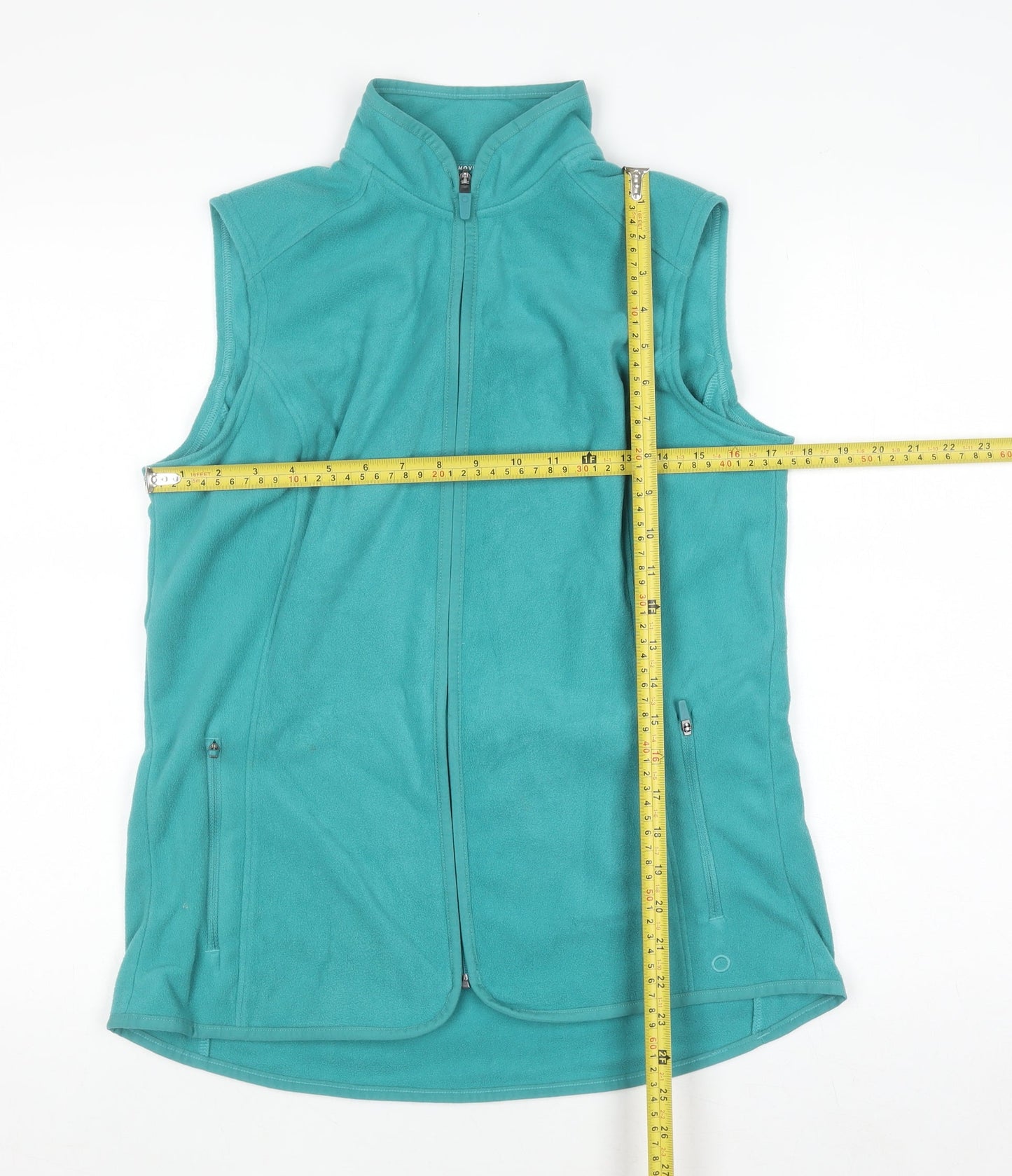 Womens UK Size 12 Marks and Spencer Green Bodywarmer