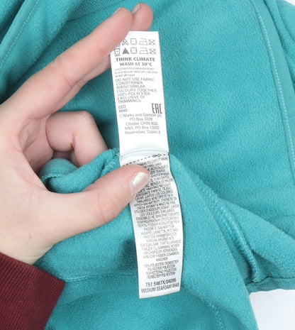 Womens UK Size 12 Marks and Spencer Green Bodywarmer