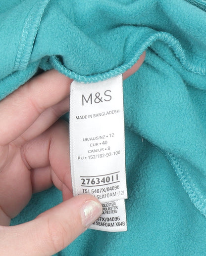 Womens UK Size 12 Marks and Spencer Green Bodywarmer