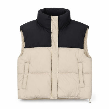 Womens UK Size 12 Brave Soul Beige Puffer Jacket