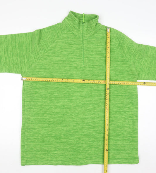 Mens UK Size L Mountain Warehouse Green Pullover Sweatshirt