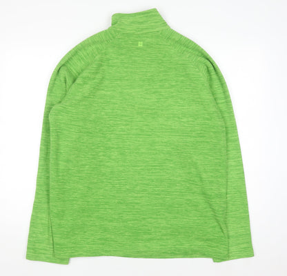 Mens UK Size L Mountain Warehouse Green Pullover Sweatshirt