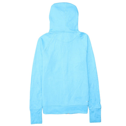 Unisex Adults UK Size XS adidas Blue Full Zip Hoodie