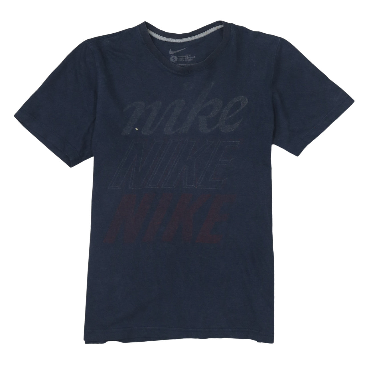 Mens UK Size S Nike Blue  T-Shirt